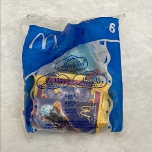 McDonald's Happy Meal Toy 2004 Aladdin Special Edition Genie #6 New